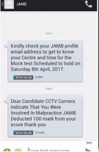 JAMB Deducts 100 Marks from Candidates' Score - Did You Get Such Message?